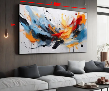 Cuadros para sala Deco Muebles