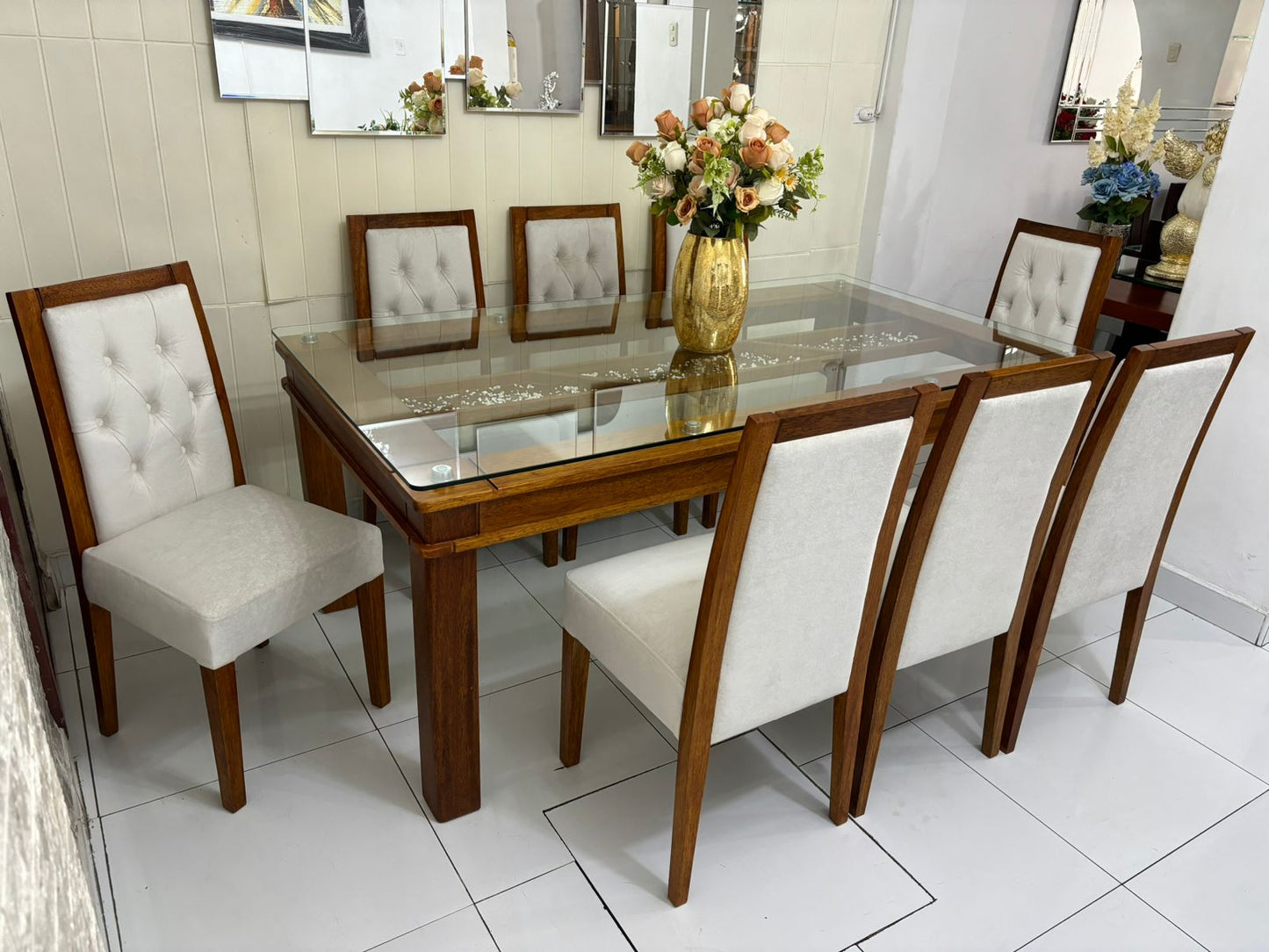 Juego Comedor moderno Deco Muebles