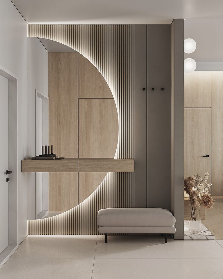 Recibidor con Wall Panel