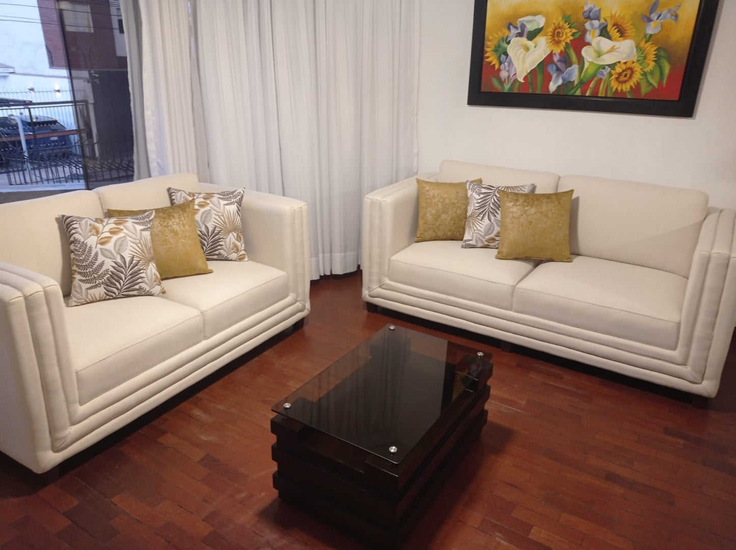 Juego de sala elegante