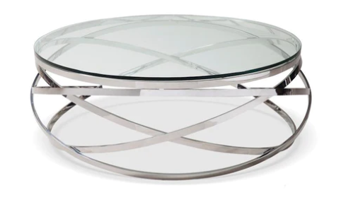 Mesas de centro redondas en acero