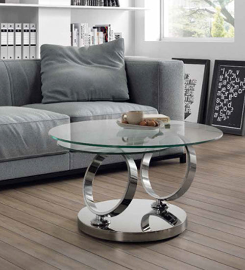 Mesas de centro en acero 100% Inoxidable