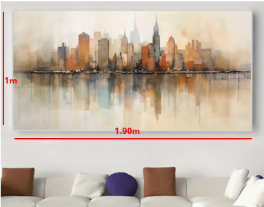 Cuadro para sala Deco Muebles