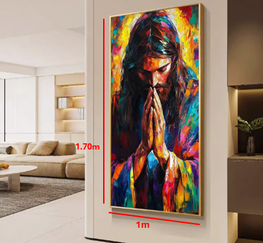 Cuadro de sala Jesús Deco Muebles