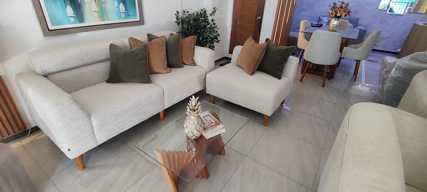 Juego de sofa para salas pequeñas