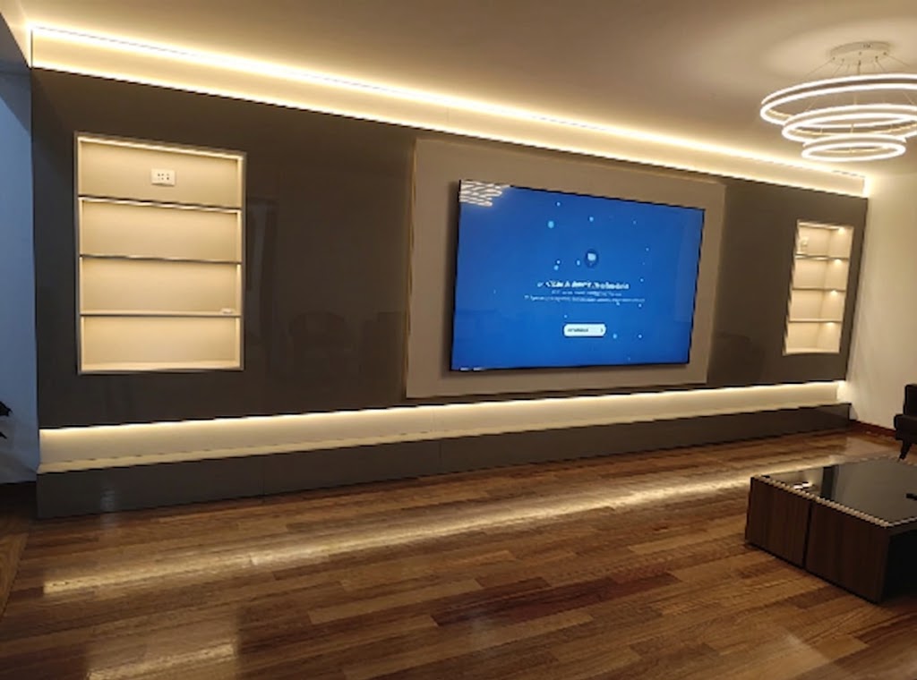 Centro de entretenimiento mueble de TV